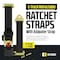Dc Cargo 2in X 10' E-Track Retractable Ratchet Straps, 2PK 210RRET-2 - alternate 3